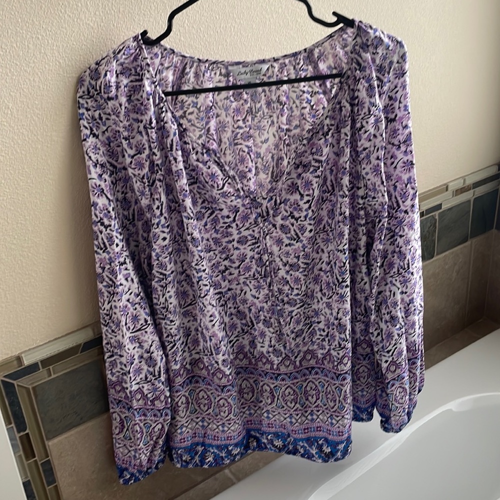 Lucky Brand XL BLOUSE